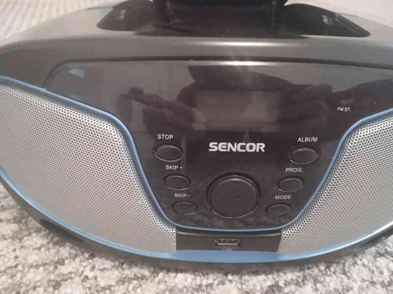 Prodám rádio přenosné i na CD Sencor