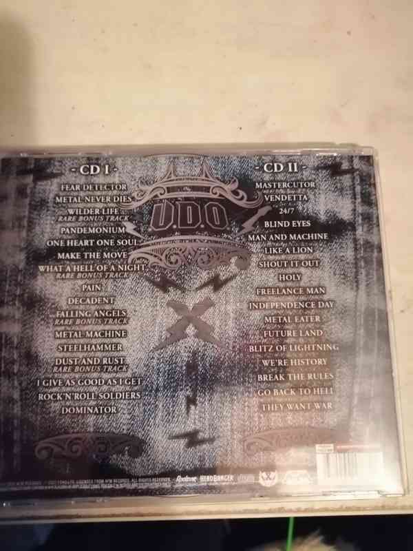 CD--U.D.O--The  Legacy - foto 2