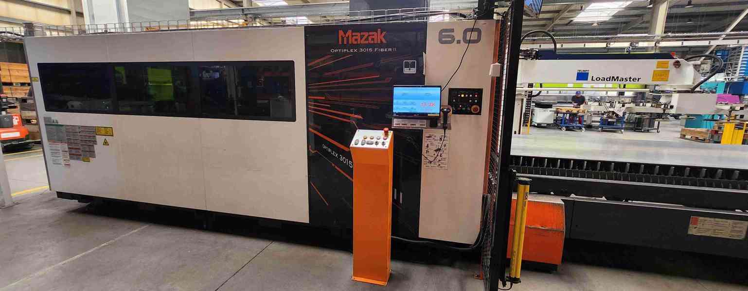 Použitý laser MAZAK OPTIFLEX 3015 Fiber II, 6 kW, r. v. 2016 - foto 2