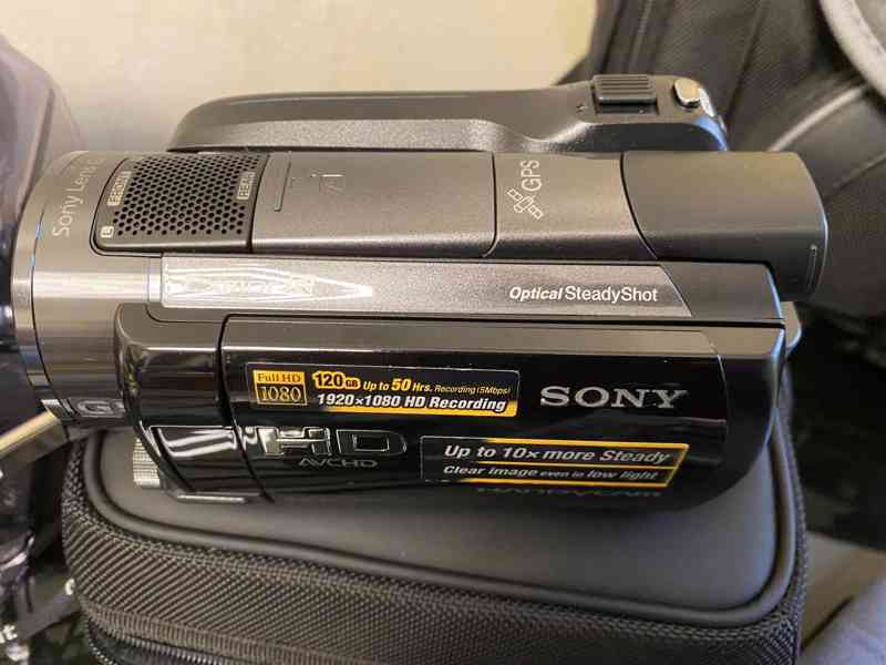 Sony HDR-XR500V + pouzdro pod vodu - zánovní, nové - foto 4