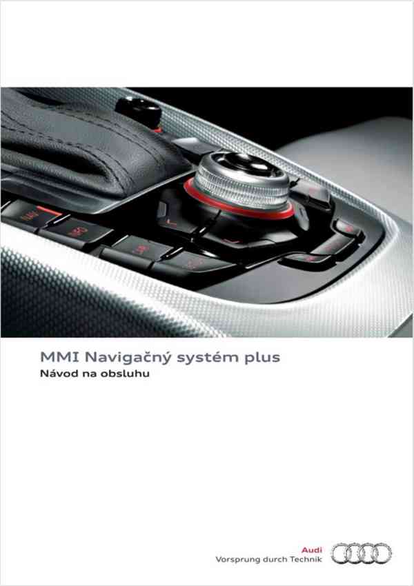 Audi návod A 1 3 4 5 6 7 8 a Q 3 5 7 i S RS manuál k obsluze - foto 6
