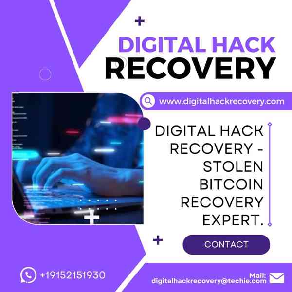 Digital Hack Recovery— Stolen Ethereum Recovery Expert - foto 2