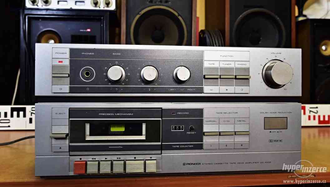 PIONEER DC-100Z stereo cassette tape deck - zesilovač - foto 1
