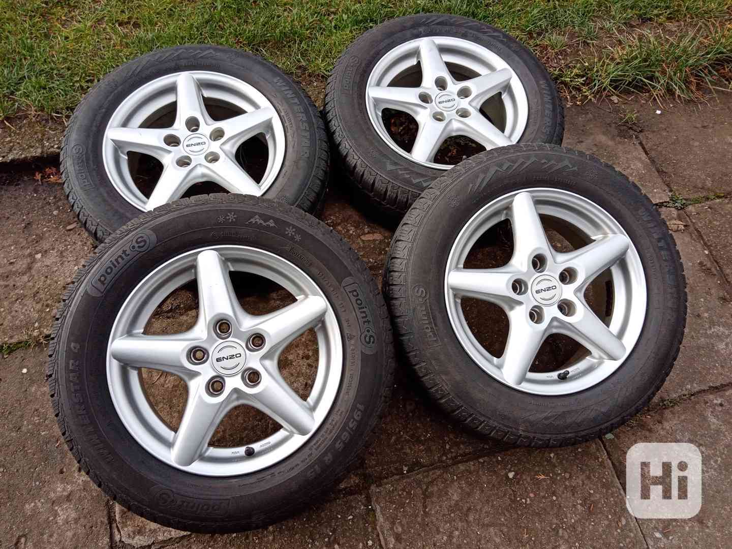 Zimní alu kola 15ky 5x114.3 HYUNDAI KIA Mitsubishi RENAULT - foto 1