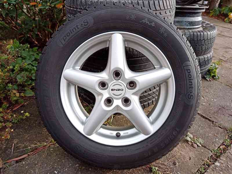 Zimní alu kola 15ky 5x114.3 HYUNDAI KIA Mitsubishi RENAULT - foto 2