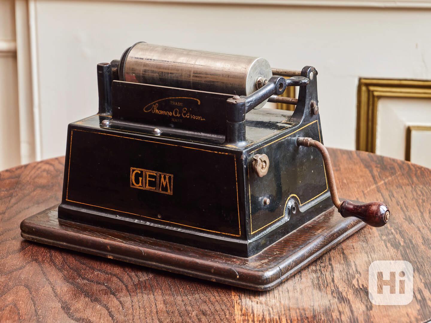 Edison Gem Phonograph, USA, kolem roku 1905 - foto 1