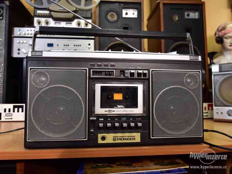 PIONEER SK-7 Boombox Ghettoblaster Radio Cassette Recorder - foto 2