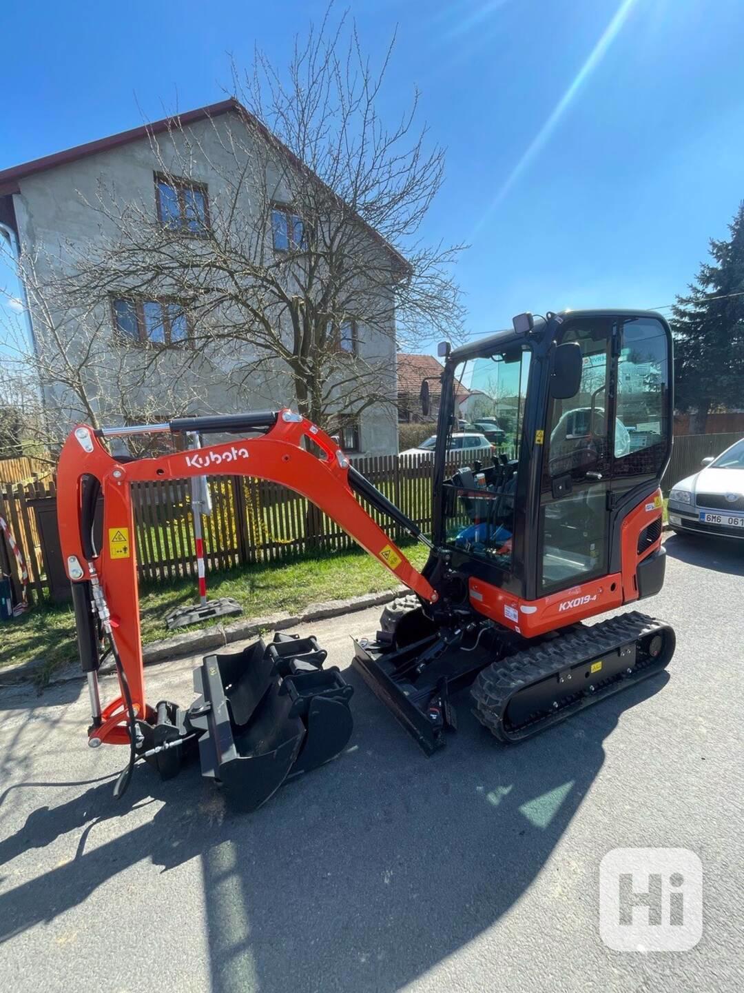 Půjčovna / pronájem minibagr / bagr / traktorbagr - foto 1