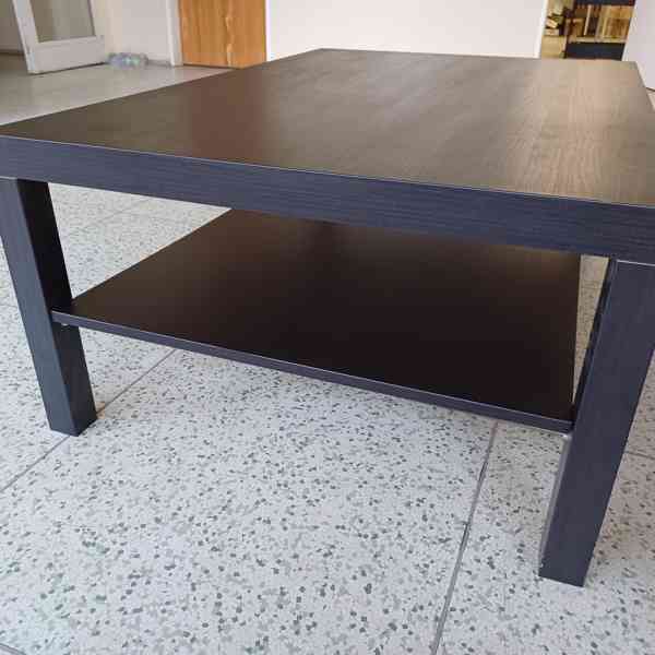 konferenční stolek černý - Lack Ikea - foto 4