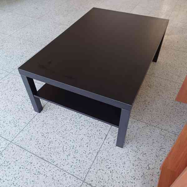 konferenční stolek černý - Lack Ikea - foto 3