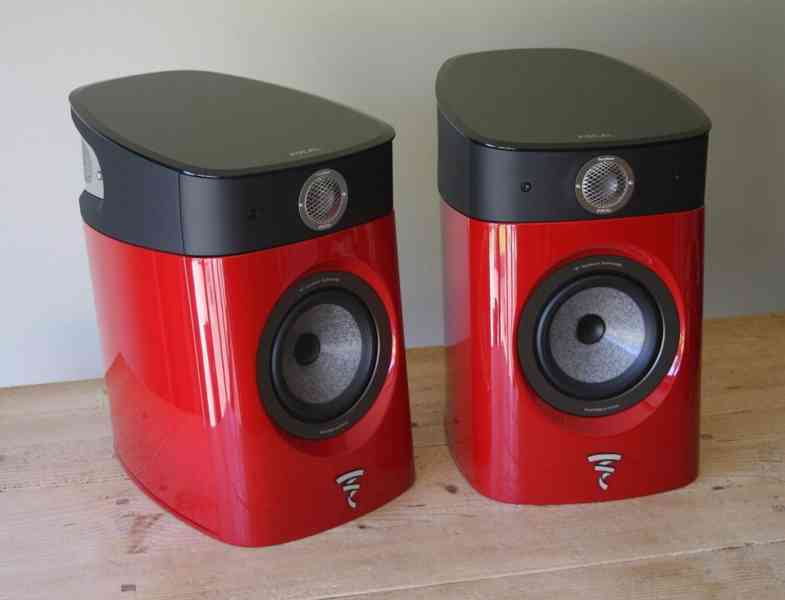 Focal Sopra No. 1 Speakers Piano Red - Fully Boxed