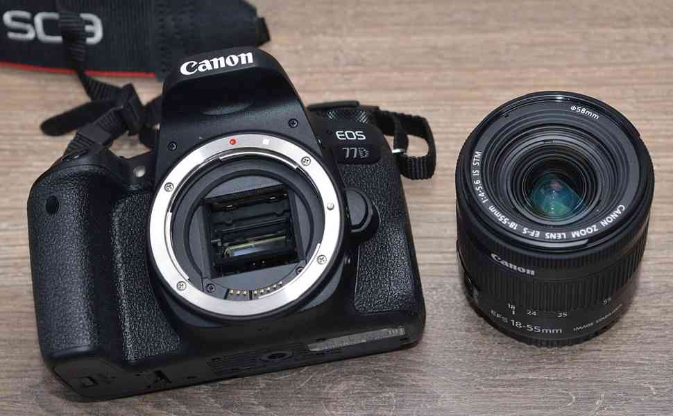 Canon EOS 77D + Objektiv 18-55mm 8 700 Exp. - foto 4