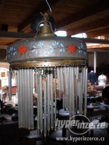 stropní lampa, kol. r. 1910 - foto 1