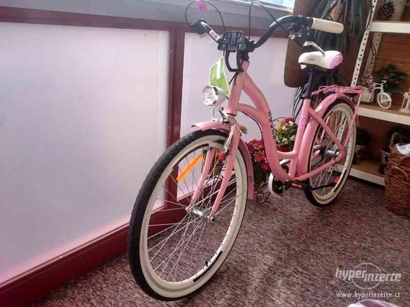 nové RETRO dámské designové kolo, alu rám - foto 3