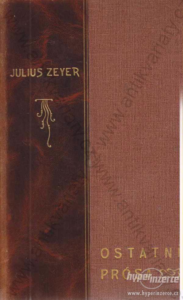 Ostatní prósa Julius Zeyer Pojednání 1907 - foto 1