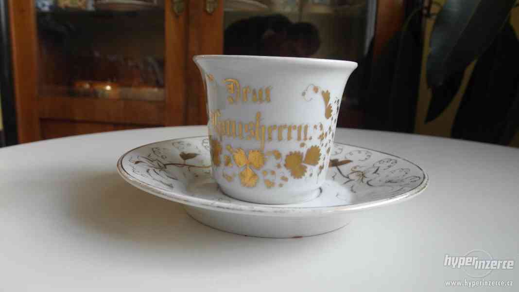 Porcelánový šálek porcelánky Buckau (Magdeburg-Buckau) 1850 - foto 1