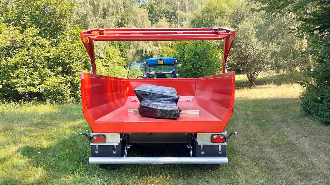Traktorový návěs,přívěs,vlek za traktor,vlečka 13t - foto 6