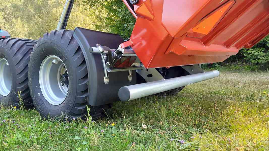 Traktorový návěs,přívěs,vlek za traktor,vlečka 13t - foto 11
