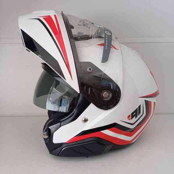 Silniční překlápěcí přilba HJC i91 Tricus MC1 - foto 8