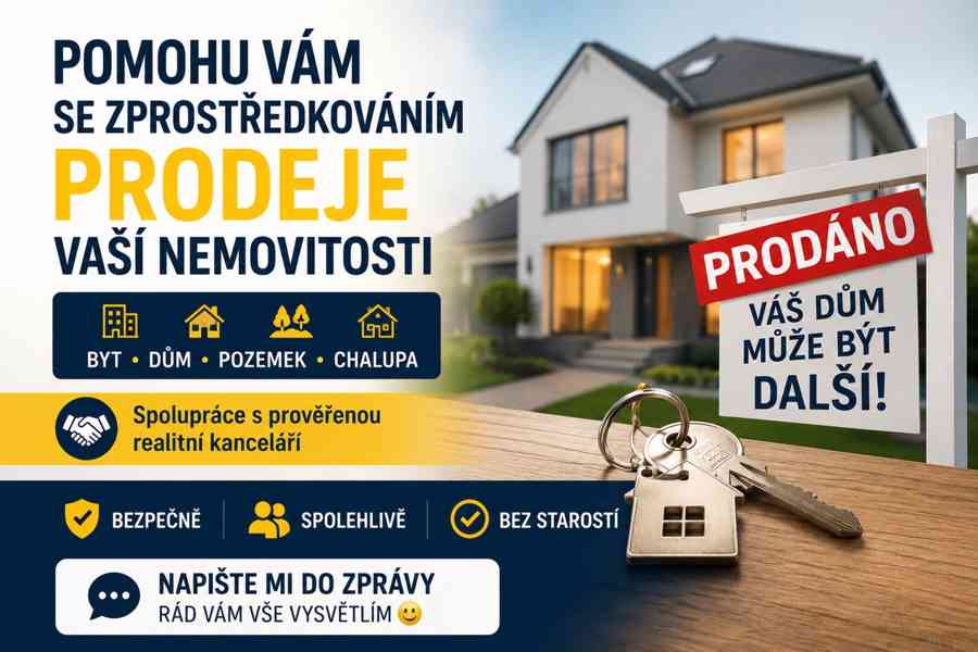 Přemýšlíte o prodeji bytu nebo domu?