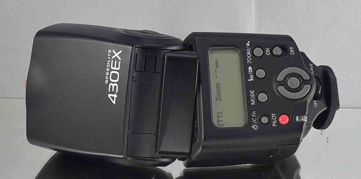Blesk Canon Speedlite 430 EX **E-TTL II*GN:43* - foto 4