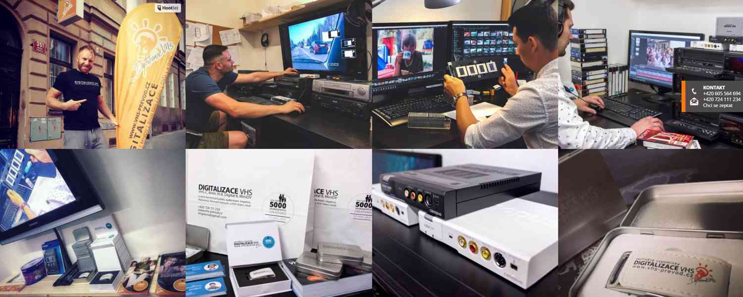 Digitalizace VHS video, přepis videokamer Mini DV, Hi8 - foto 4