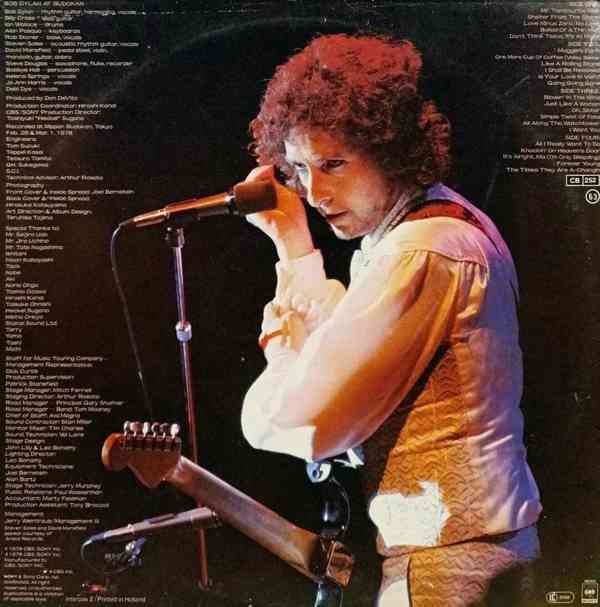 Bob Dylan ‎– Bob Dylan At Budokan (2 LP) - foto 2