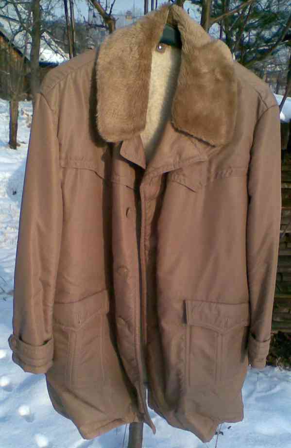 Prodám 3/4 pánský zimní béžový kabát č. 53