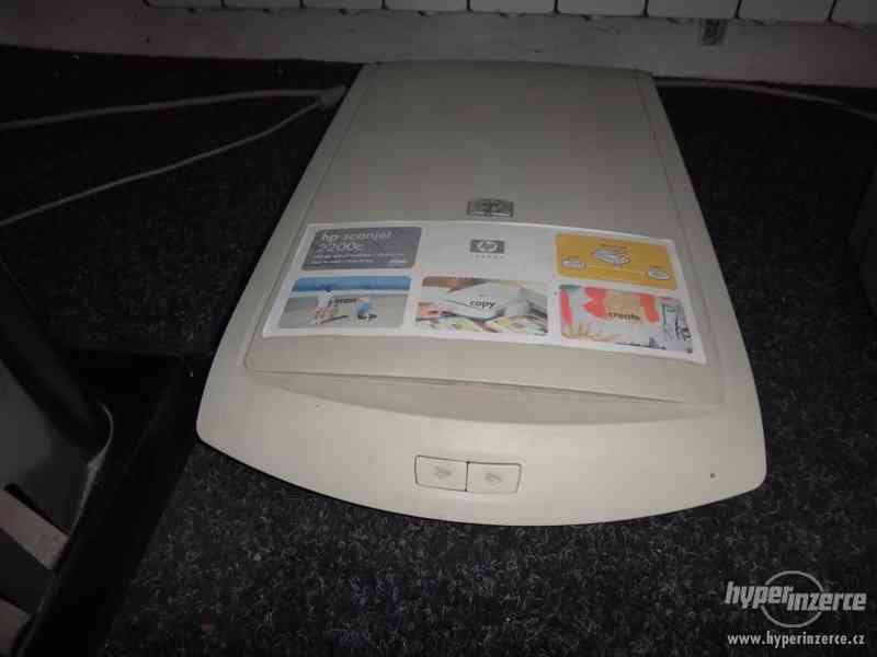 klávesnice bezdrátová a  bezdrátová myš , scaner HP - foto 1