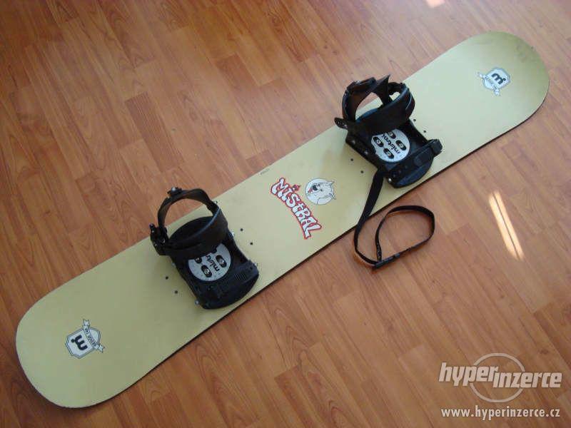 Snowboard komplet MISTRAL 148 cm bazar - foto 8