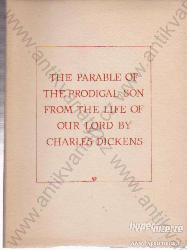 The Parable of the Prodigal Son from the Life of our Lord - foto 1