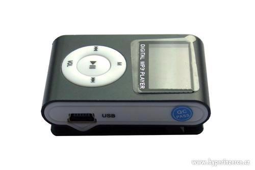 Malý kovový MP3 s klipsem až 4GB - foto 7