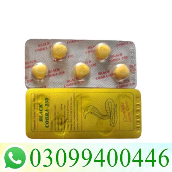 Black Cobra 250mg Tablets In Karachi | 03099400446