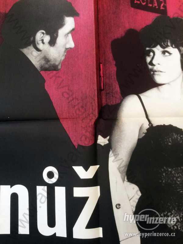 Nůž film plakát Quido Fojtík 1968 83x58cm - foto 1