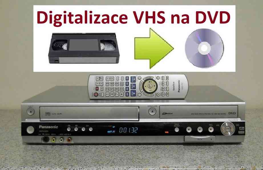 VHS-DVD rekordér Panasonic DMR-ES35 - foto 1