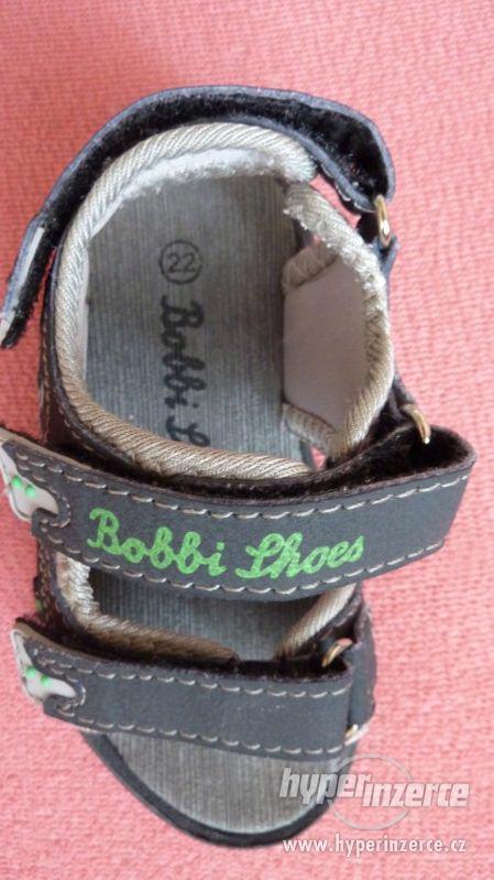 Nové dětské sandále zn. Bobbi Shoes vel. 22 - foto 3