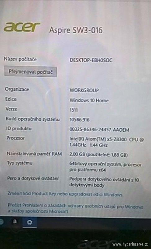 Acer aspire switch (sw3-016) - foto 4