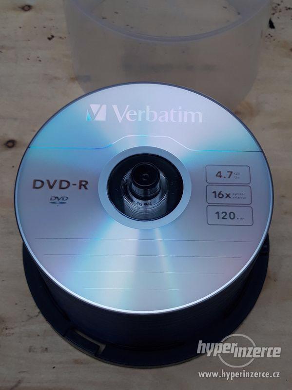 DVD-R Verbatim 16x, čisté nosiče... - foto 1