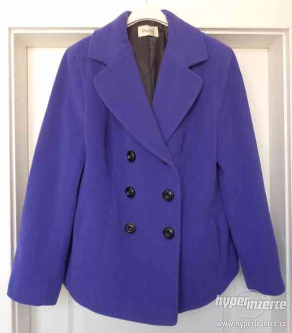 Dámský kabátek, fialový - foto 1