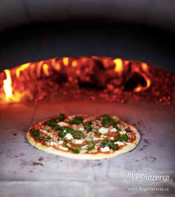 Pizza Trailer Přívěs na pizzu Mobilní pizza pec na dřevo - foto 11