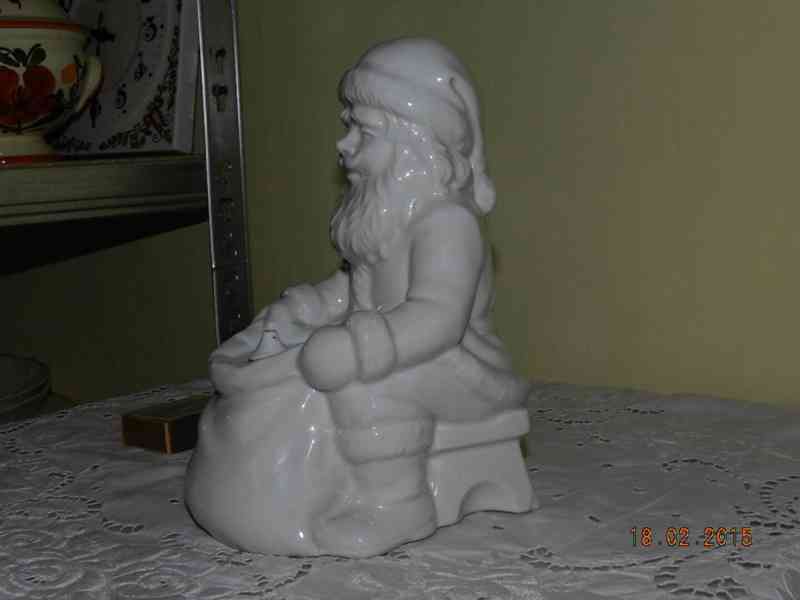 Figurální lampa Santa Klaus Granfenthal Germany - foto 4