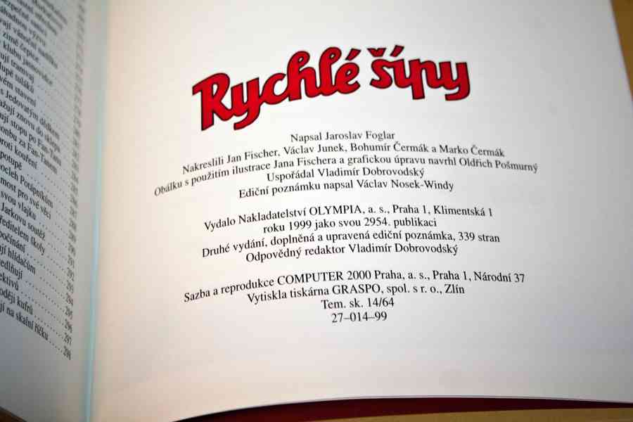 RYCHLÉ ŠÍPY - souborné vydání - NEJLEVNĚJI !!! - foto 11