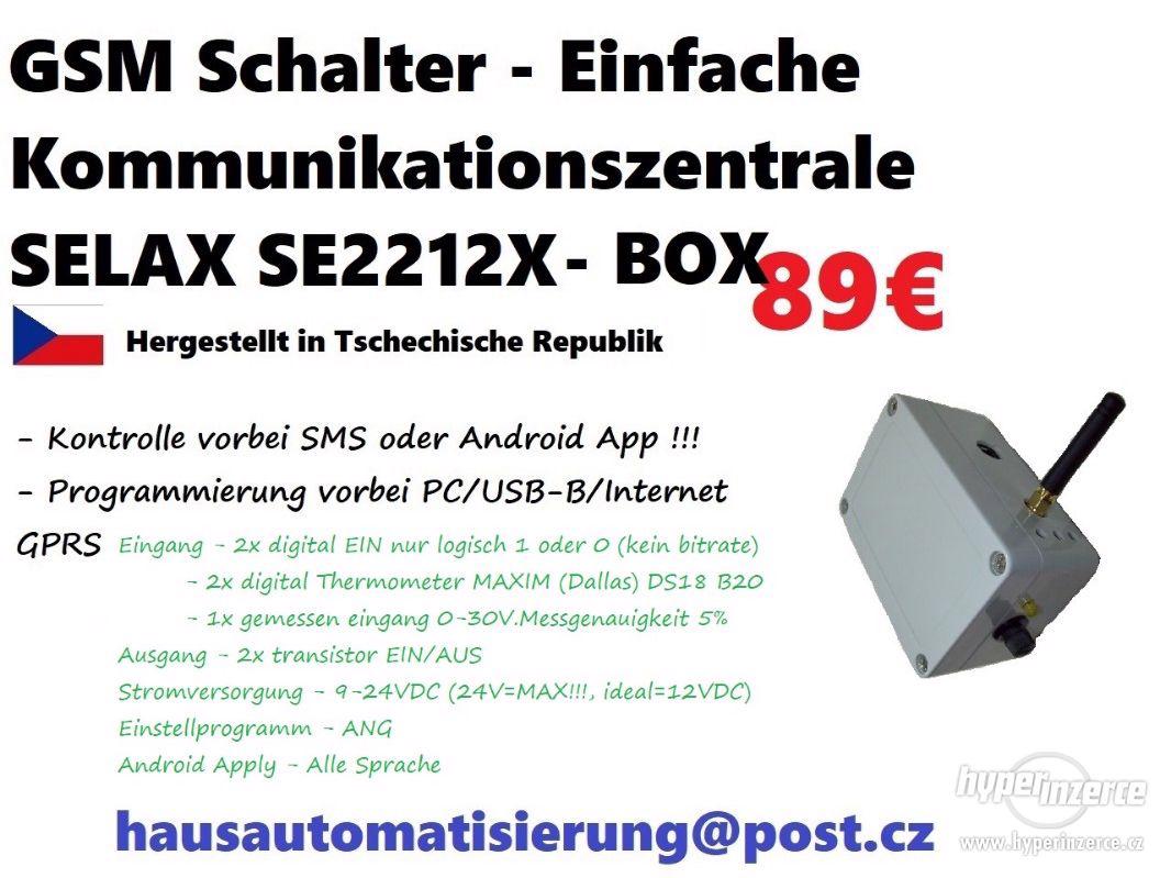 GSM Schalter - Einfache Kommunikationszentrale SE2212X BOX - foto 1