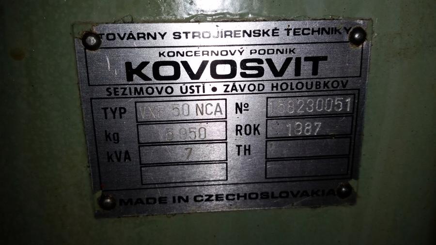 Souřadnicová vrtačka s revolverovou hlavou VXR 50 (7746.) - foto 10