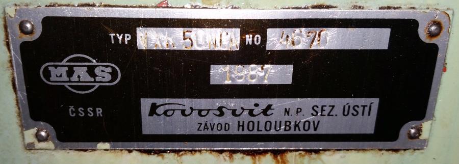 Souřadnicová vrtačka s revolverovou hlavou VXR 50 (7746.) - foto 9