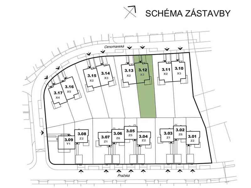 Nízkoenergetický rodinný dům 4+kk+G, 173,34 m2, pozemek 444 m2, Cenomanská, Chýně, Hypotéka možná - foto 4