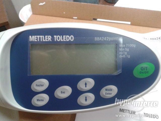 MettlerToledo-BBA 242 digitální váha 3 ks NOVÉ sleva 60% - foto 1