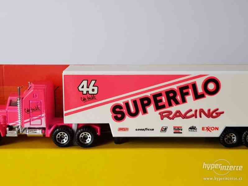 Matchbox Convoy Kenworth Box Truck Superflo Racing - foto 10