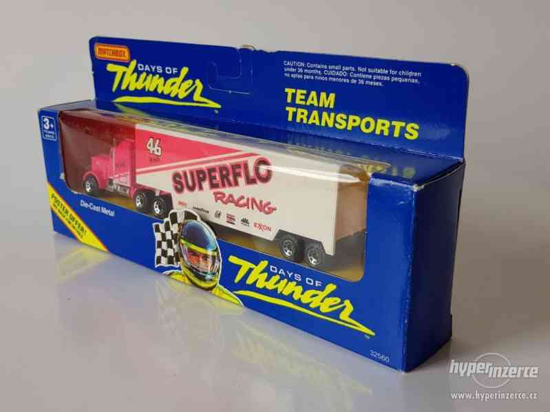 Matchbox Convoy Kenworth Box Truck Superflo Racing - foto 12