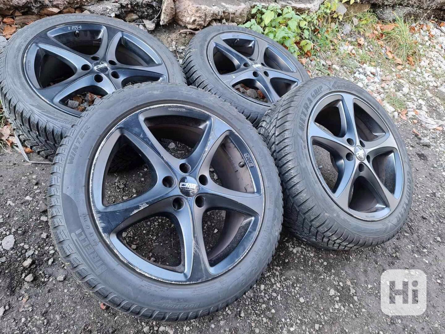 Alu kola disky Volvo Jaguar Ford orig černý lak 5x108 8jx18 - foto 1